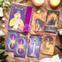 Discover the Shining Stars Tarot DELUXE Edition—78 starry-inspired cards linking history, intuition, and guidance to reveal wisdom, clarity, and personal growth through magical divination.