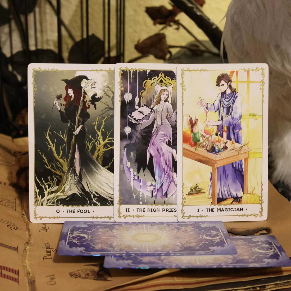 Unlock your intuition with the Silent Desolate Tarot DELUXE. This enchanting 78-card deck features whimsical, hand-drawn art, perfect for divination and personal growth. Discover clarity and magic!