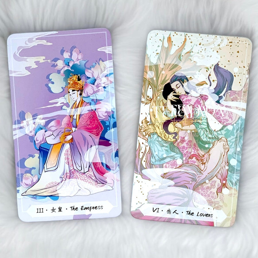 Unveil mystical insights with the Song of Clouds Tarot. This 78-card deck blends Chinese artistry and Tarot wisdom, offering intuitive readings that inspire clarity and personal growth.