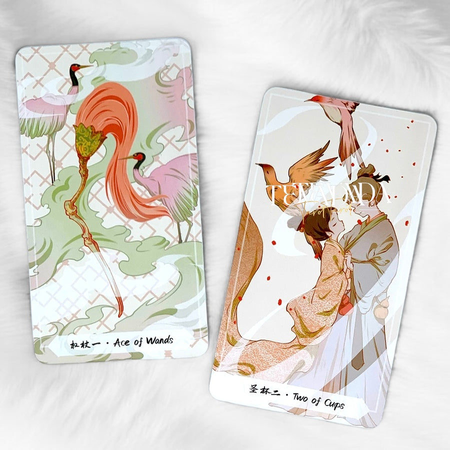 Unveil mystical insights with the Song of Clouds Tarot. This 78-card deck blends Chinese artistry and Tarot wisdom, offering intuitive readings that inspire clarity and personal growth.