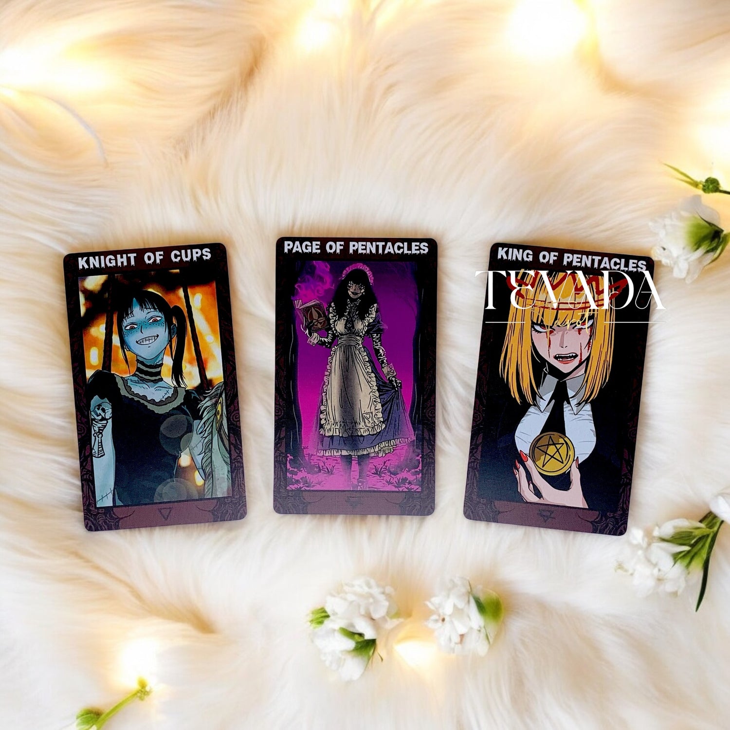 Explore the Soul Splash Tarot – an 82-card deck blending comic art with intuitive storytelling. Confront fears, embrace transformation, and dive into a visually stunning world of magic and grotesque beauty.