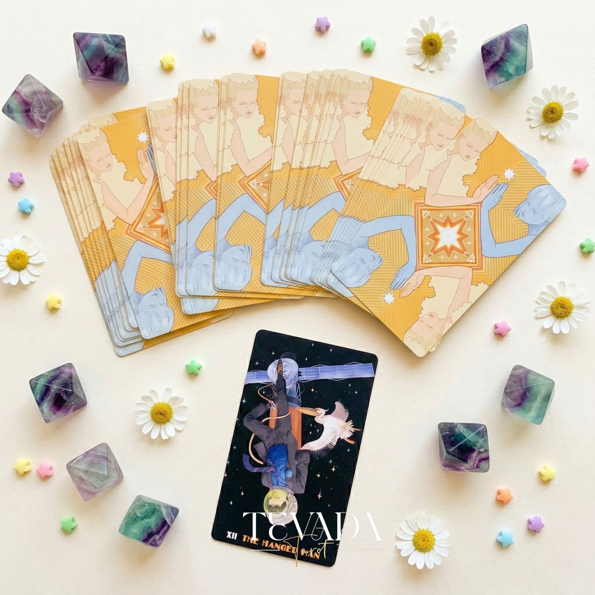 Star Clusters Tarot MILKY WAY Edition baraja de tarot indie celestial para lecturas intuitivas y autorreflexión cósmica