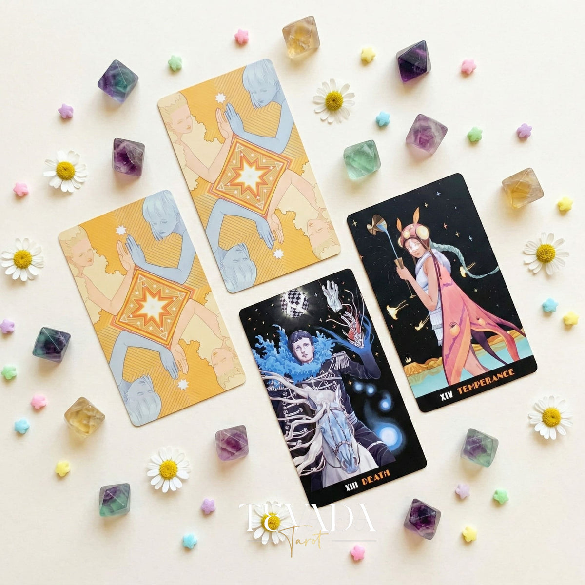 Star Clusters Tarot MILKY WAY Edition baraja de tarot indie celestial para lecturas intuitivas y autorreflexión cósmica