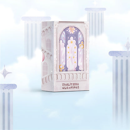 Starlit Gleanings Tarot with cute anime style watercolor art for intuitive divination and healing guidance.