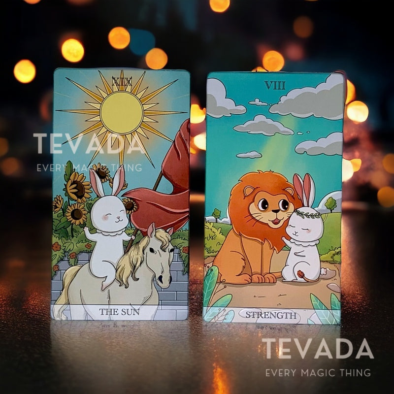 Uncover your destiny with the adorable Starry Rabbit Tarot LIMITED!  This deck features whimsical rabbit illustrations and offers heartfelt guidance for your personal growth journey.