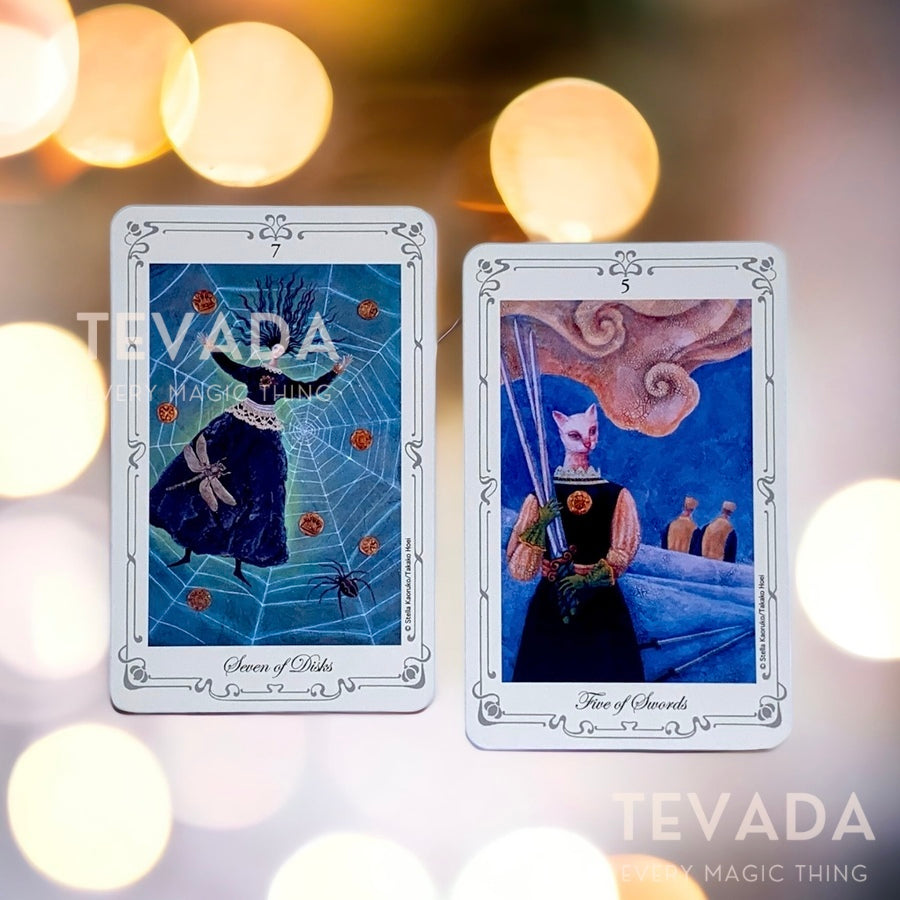 Explore the magic of Stella's Tarot - the perfect blend of intuitive art and mystical tradition. Ideal for both tarot beginners and experts.