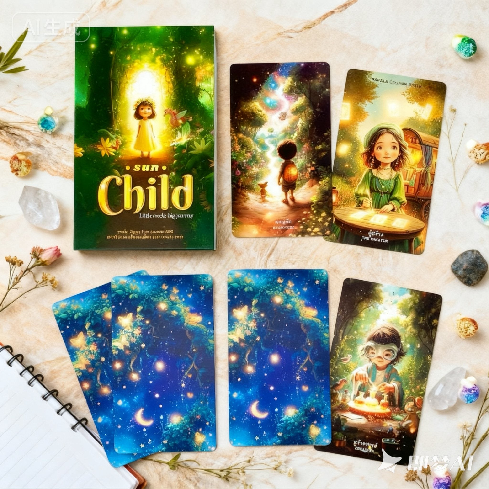 Sun Child Oracle Deck | TEVADA Tarot