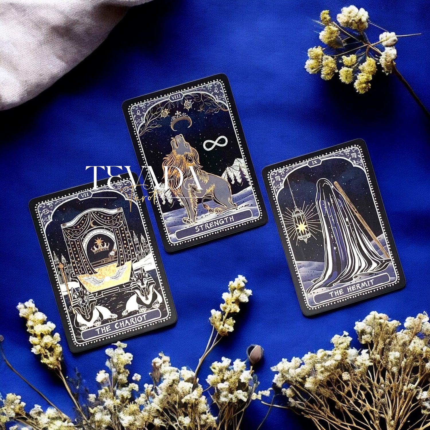 Discover Symbolica Tarot, a 78-card deck of timeless symbols with gold and silver accents. Unlock intuitive readings, clarity, and spiritual growth in every shuffle.