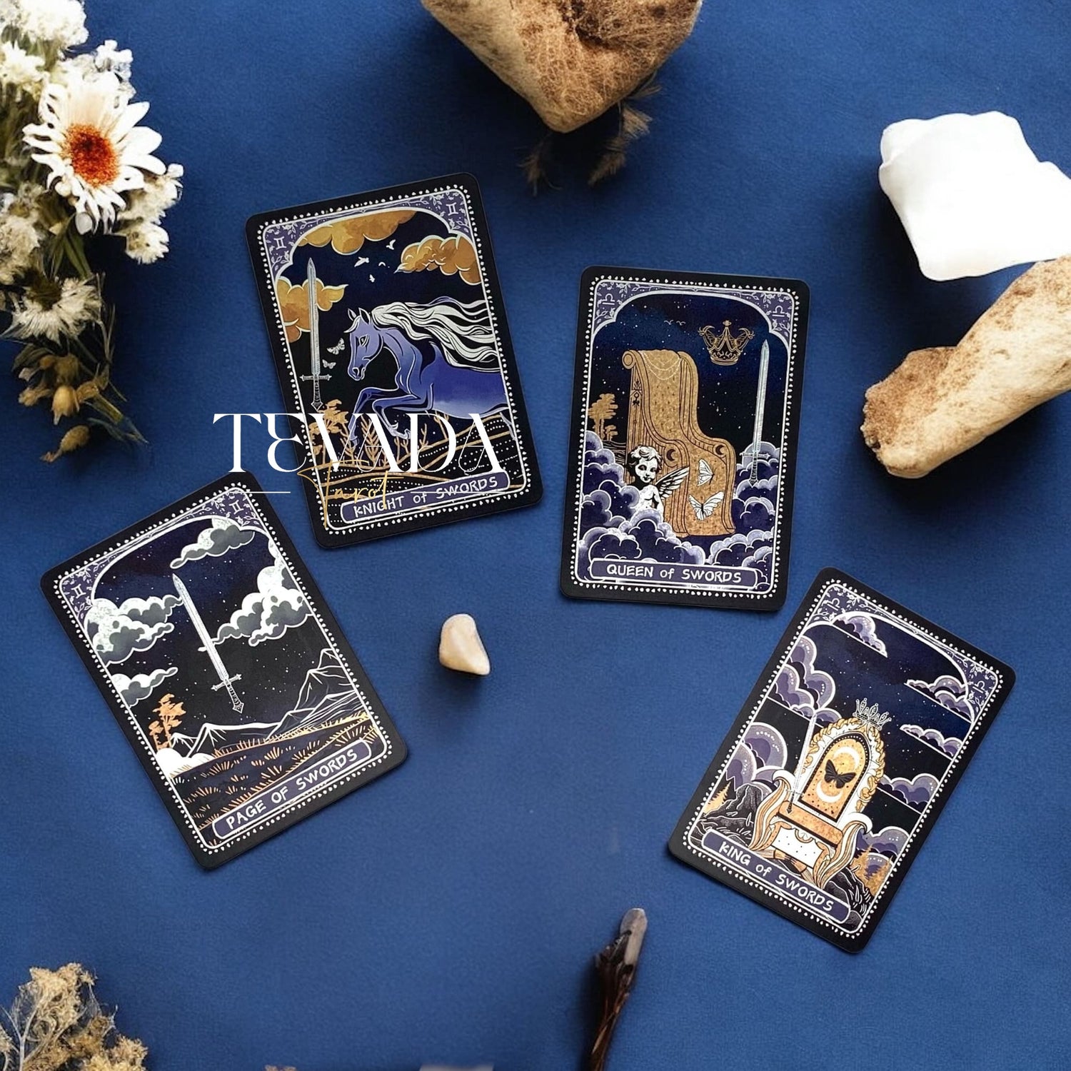 Discover Symbolica Tarot, a 78-card deck of timeless symbols with gold and silver accents. Unlock intuitive readings, clarity, and spiritual growth in every shuffle.