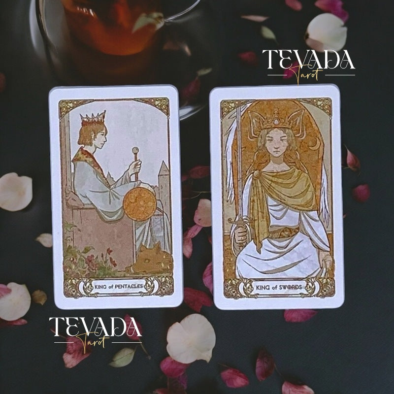 Unlock divine insights with Moravia Tarot Mini: Elegant Art Nouveau design, vibrant watercolors, and intuitive guidance for seekers of wisdom. Discover your path today!