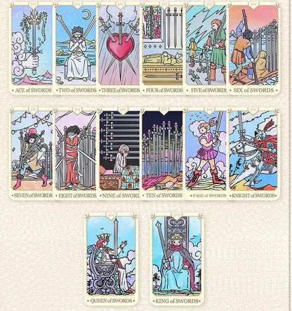 【Available in Jun】Key to the Tiny Adventure Tarot REGULAR Edition