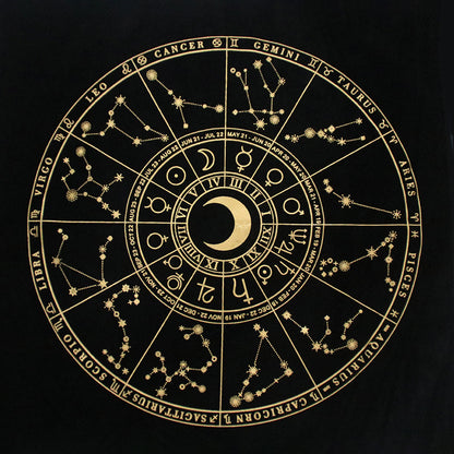 Tarot Table Cloth - Zodiac Moon