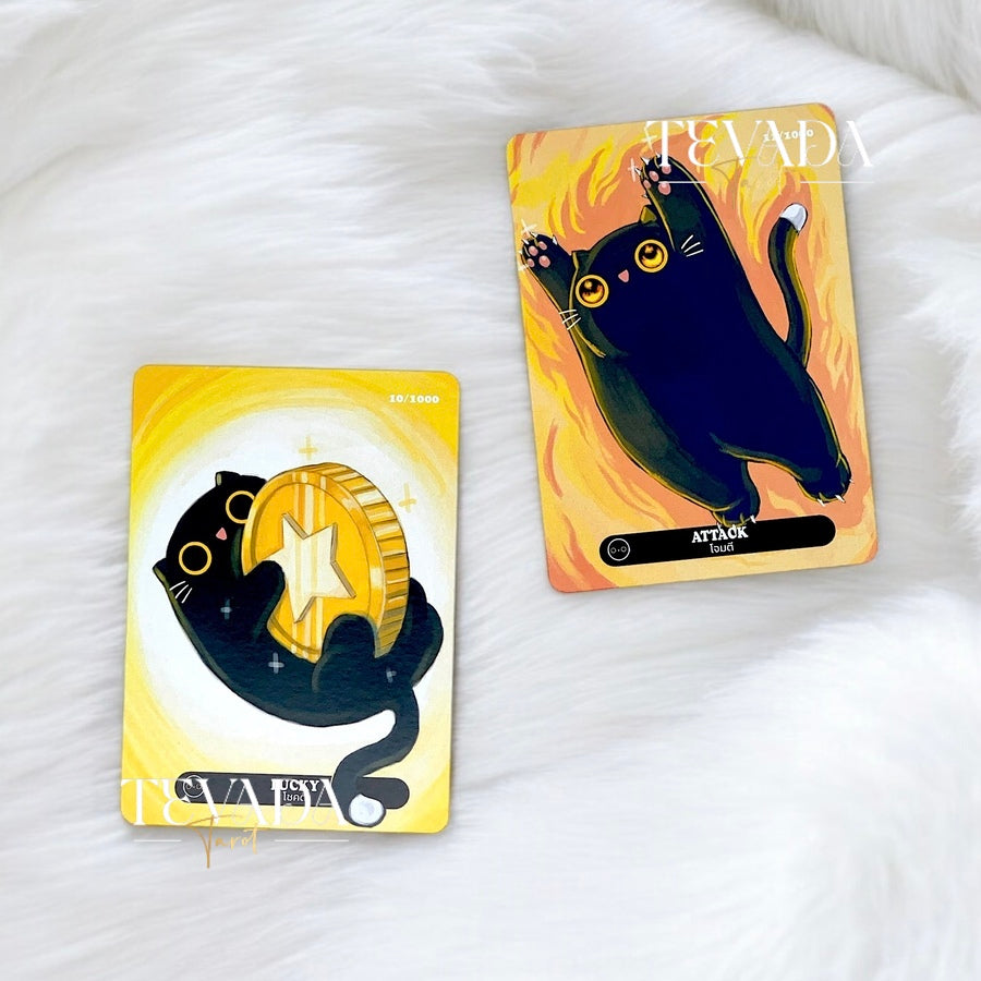 Unlock feline wisdom with the House Cat Oracle, a 30-card deck capturing the magic, warmth, and playful chaos of house cats. Perfect for intuitive guidance and personal growth.