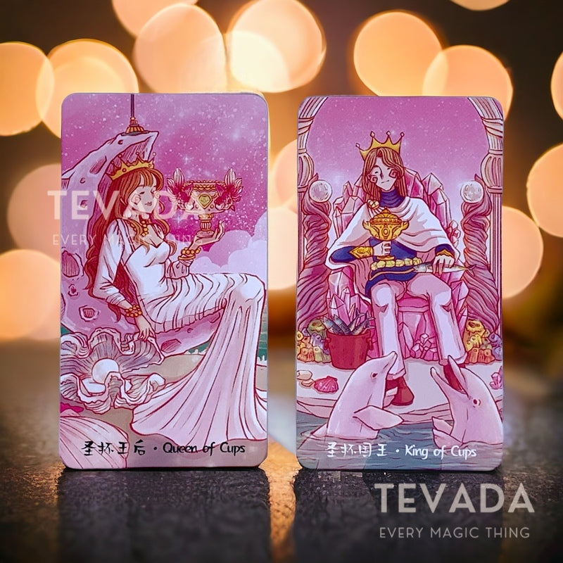 Where Red Riding Hood whispers wisdom and the sly Fox offers cunning advice. Explore your inner world with The Land of Stories Tarot II, a whimsical deck that unlocks the magic of fairytales for insightful readings and personal growth.