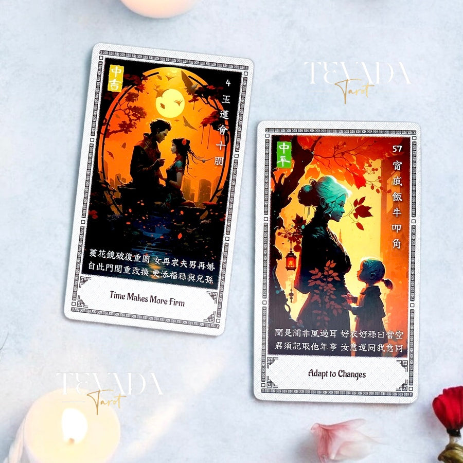 Unlock deep insights and clarity with The Oracle of Guan Shi Yin. This intuitive 100-card divination deck combines timeless poems and beautiful imagery for profound personal growth and guidance.