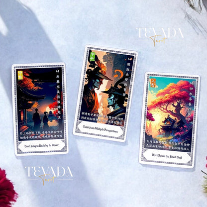 Unlock deep insights and clarity with The Oracle of Guan Shi Yin. This intuitive 100-card divination deck combines timeless poems and beautiful imagery for profound personal growth and guidance.