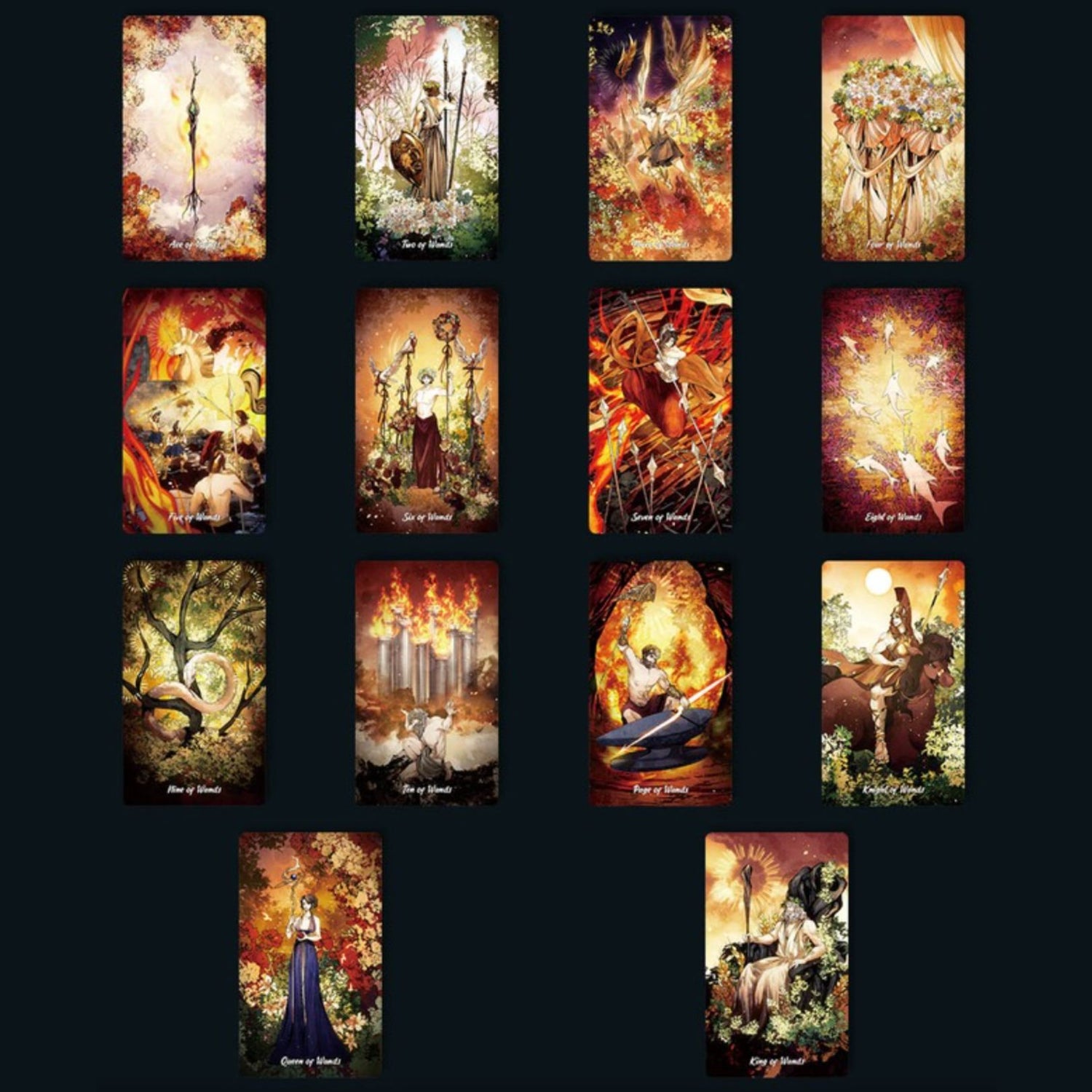 Intuitive and magical tarot deck inspired by Greek mythology and elemental wisdom. The Radiant Essence Tarot offers clear guidance, rich symbolism, and soulful divination for personal insight.