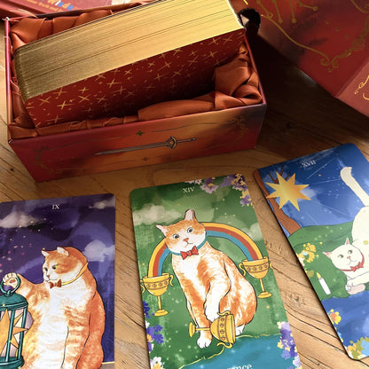 Discover The Revelation of the Cat Spirit Tarot—an intuitive, magical 78-card deck offering feline wisdom, clear guidance, and charming cat-themed divination for daily clarity and spiritual growth.