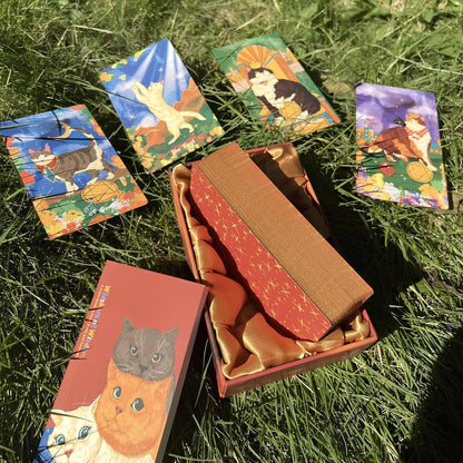 Discover The Revelation of the Cat Spirit Tarot—an intuitive, magical 78-card deck offering feline wisdom, clear guidance, and charming cat-themed divination for daily clarity and spiritual growth.