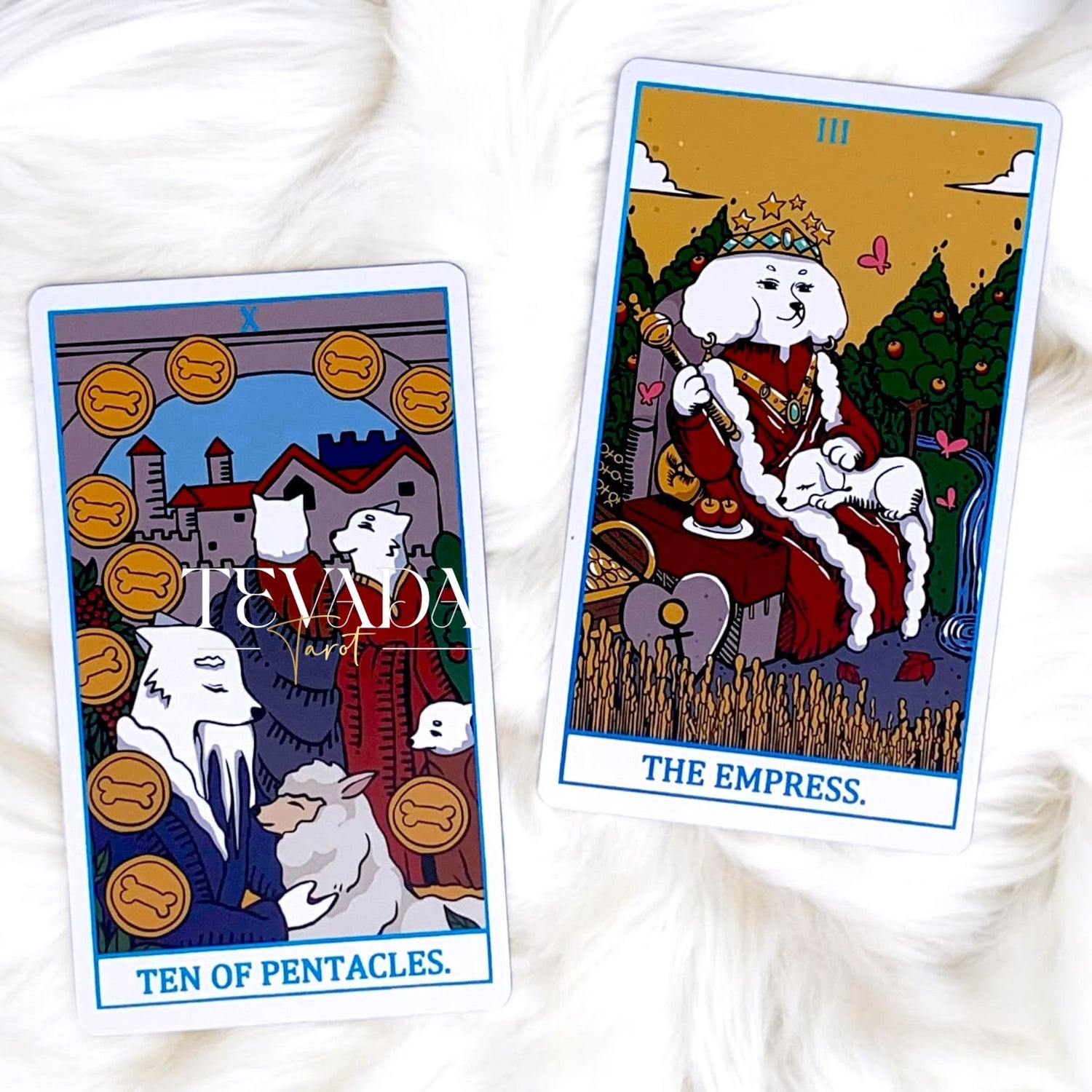 Discover The Tranquil Dog Tarot, featuring 78 calming cards that blend intuitive guidance with gentle dog imagery. Experience inner peace and clarity with every reading.