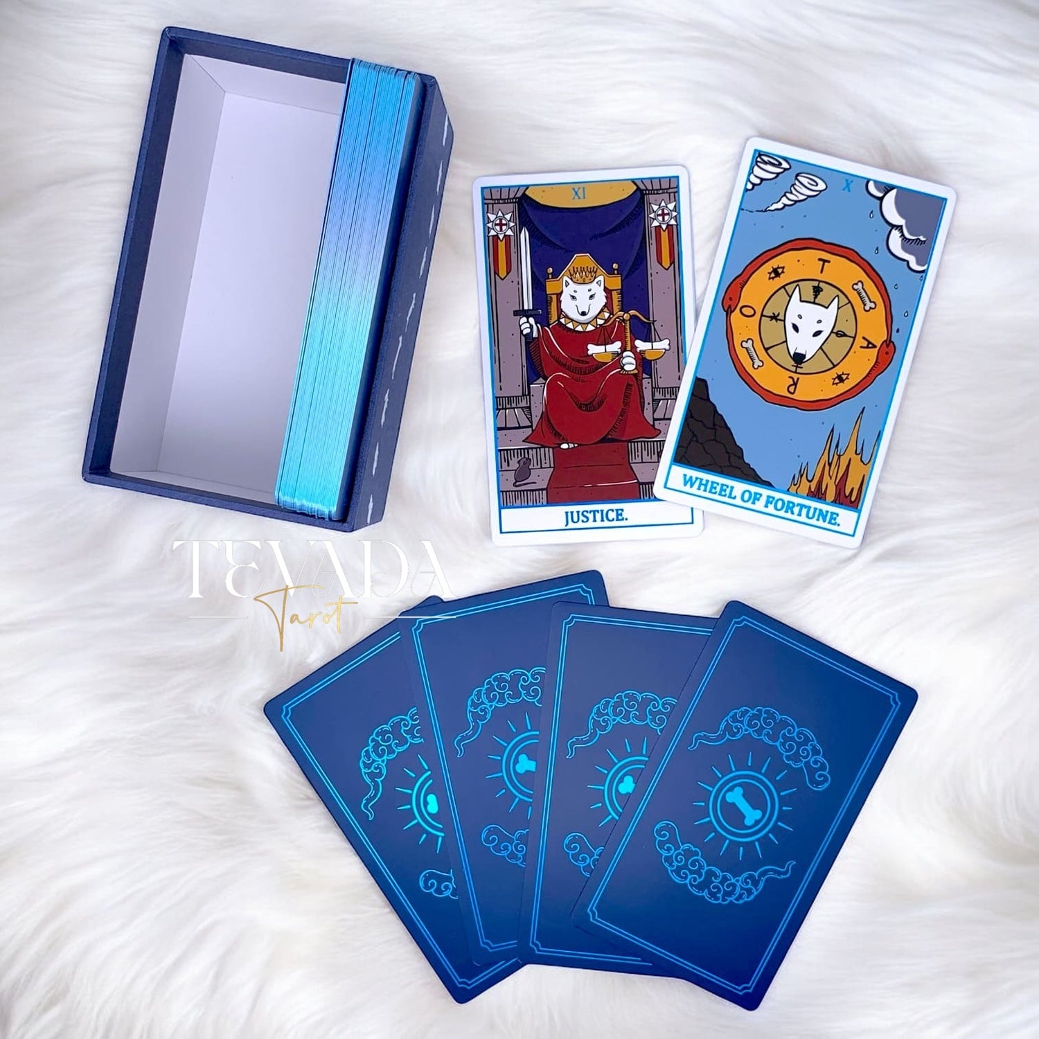 Discover The Tranquil Dog Tarot, featuring 78 calming cards that blend intuitive guidance with gentle dog imagery. Experience inner peace and clarity with every reading.