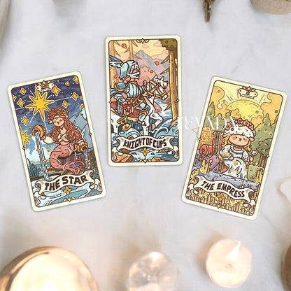 Explore gentle guidance with The Valley of the Lambs Tarot. This 78-card deck features soft, woolly lambs and 3D lenticular images, offering nurturing insights for your spiritual journey. Perfect for intuitive readings.