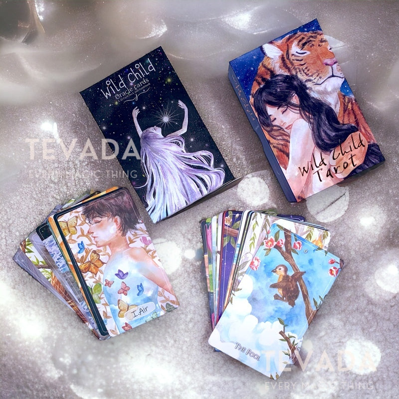 Dive deep with Wild Child Tarot &amp; Oracle!  Connect with nature&