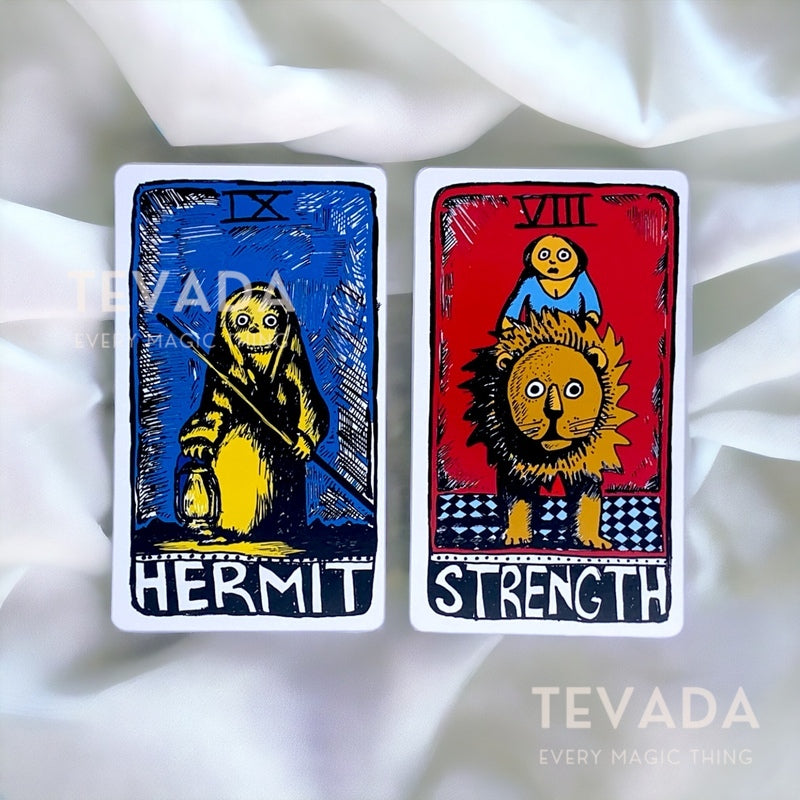 Forget guidebooks! Hand-drawn Tone le Lone Tarot speaks directly to your soul. Vibrant art, intuitive readings, personal growth. ✨ Unlock your magic!