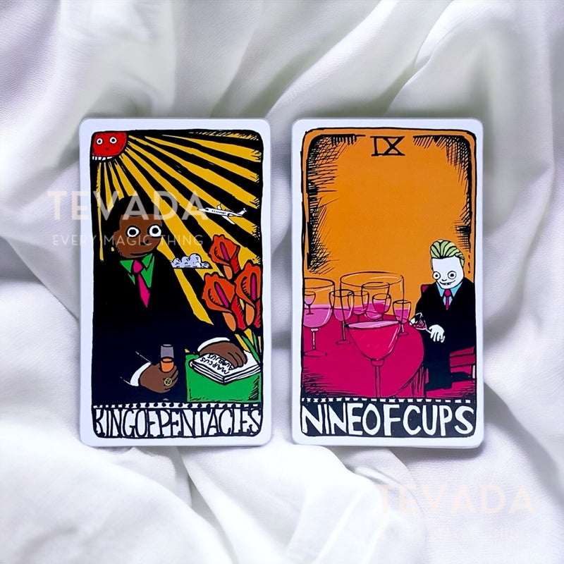 Forget guidebooks! Hand-drawn Tone le Lone Tarot speaks directly to your soul. Vibrant art, intuitive readings, personal growth. ✨ Unlock your magic!