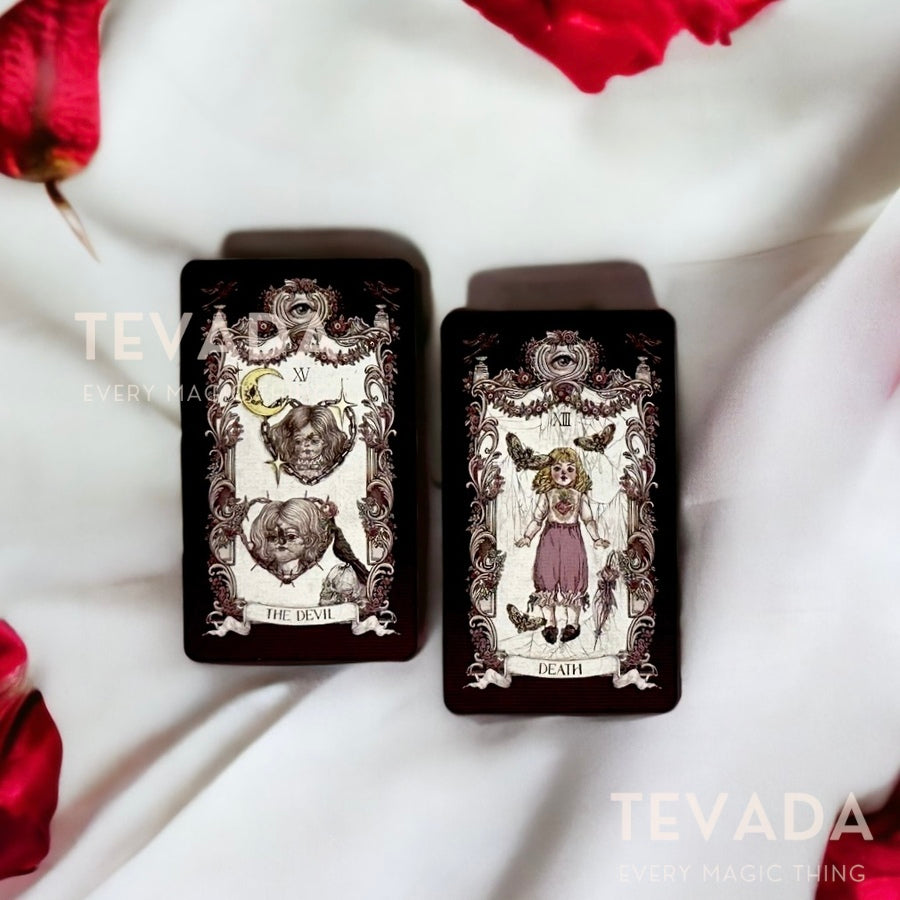 Discover the Vacant House Tarot: A beautiful Tarot deck rooted in Rider-Waite-Smith tradition. Elevate your readings with 79 intuitive, European Baroque-styled cards."