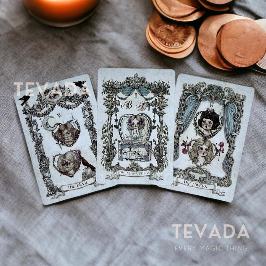 Embark on a journey of intuitive exploration with the Vacant House Tarot. Comprising 79 beautifully-crafted, European Baroque cards—including a special 'Awakening' card—this deck seamlessly blends tradition with modern spirituality. Elevate your Tarot practice today