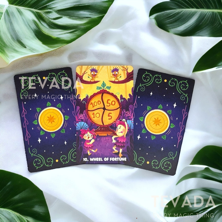 Discover the Wacky Forest Tarot! A 78-card cute tarot deck filled with cartoon Barbaric humans and magical creatures. Perfect for intuitive readings and spiritual growth. Shop now!