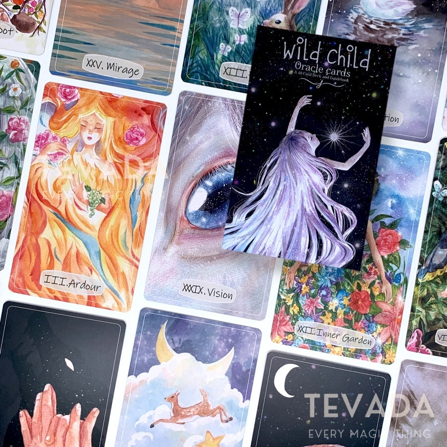 Dive deep with Wild Child Tarot & Oracle!  Connect with nature's magic for guidance & growth. Earth-inspired art, intuitive messages, perfect for beginners & tarot enthusiasts