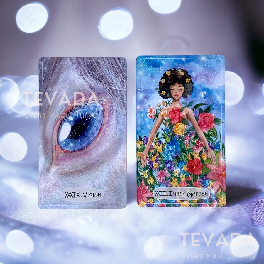 Discover the magic of self-discovery with Wild Child Oracle II. This 40-card cute oracle deck offers intuitive insights in a sea-themed box. Elevate your spiritual journey today