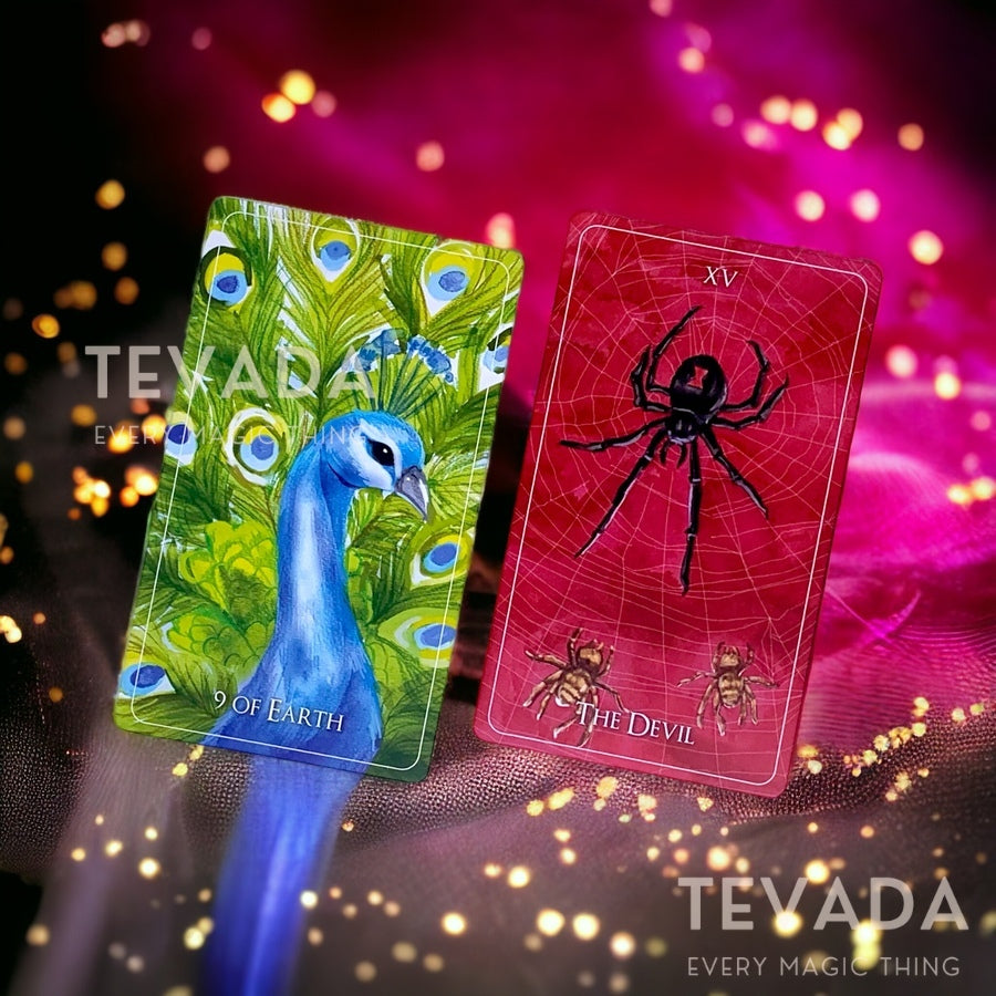 Unearth your inner wisdom with Wild Child Tarot II! Best-selling, hand-drawn animal cards guide you intuitively. Perfect for spiritual explorations. Shop now!