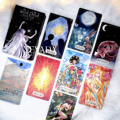 Discover the magic of self-discovery with Wild Child Oracle II. This 40-card cute oracle deck offers intuitive insights in a sea-themed box. Elevate your spiritual journey today