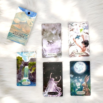 Discover the magic of self-discovery with Wild Child Oracle II. This 40-card cute oracle deck offers intuitive insights in a sea-themed box. Elevate your spiritual journey today