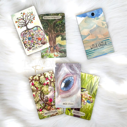 Discover the magic of self-discovery with Wild Child Oracle II. This 40-card cute oracle deck offers intuitive insights in a sea-themed box. Elevate your spiritual journey today