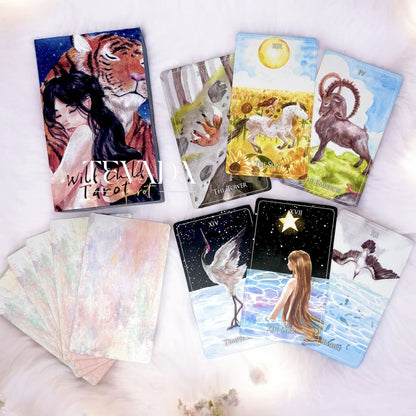 Unearth your inner wisdom with Wild Child Tarot II! Best-selling, hand-drawn animal cards guide you intuitively. Perfect for spiritual explorations. Shop now!