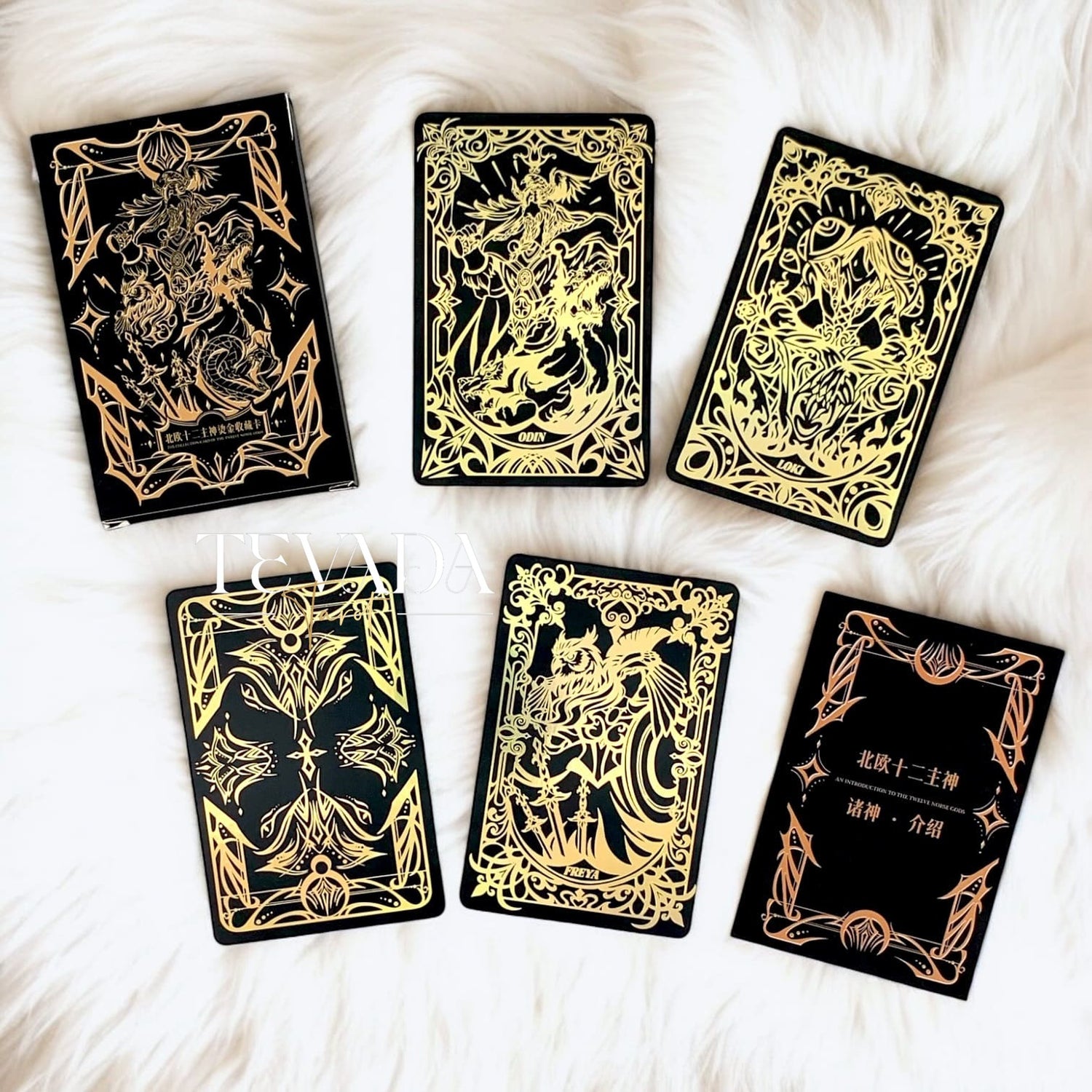 Unlock the secrets of the ancient world with Wonderland Runes. Featuring 27 gold-stamped cards, this deck offers intuitive guidance and insight into your spiritual journey.