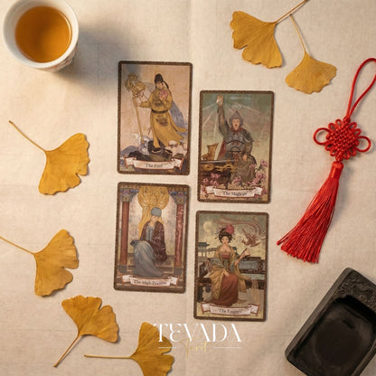 Discover the Yang Guifei Tarot — a vintage 78-card deck inspired by Chinese culture and mythology, perfect for intuitive readings and deep spiritual guidance.