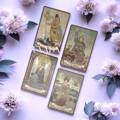 Discover the Yang Guifei Tarot — a vintage 78-card deck inspired by Chinese culture and mythology, perfect for intuitive readings and deep spiritual guidance.