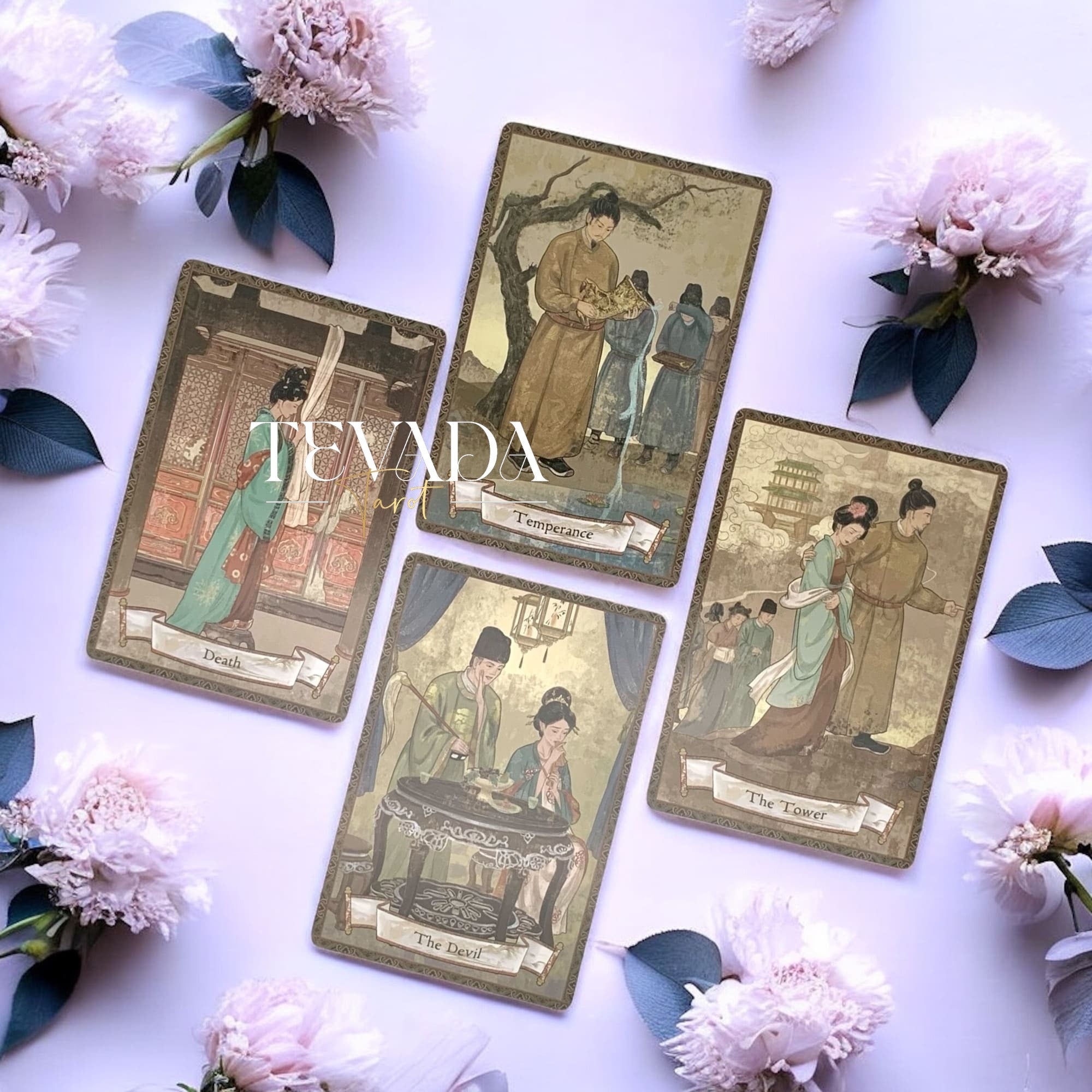 Discover the Yang Guifei Tarot — a vintage 78-card deck inspired by Chinese culture and mythology, perfect for intuitive readings and deep spiritual guidance.