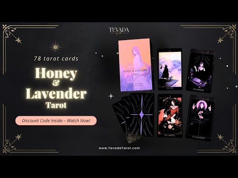 Jeu de tarot miel et lavande (2e impression)