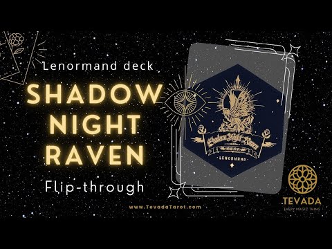 Shadow Night Raven Lenormand