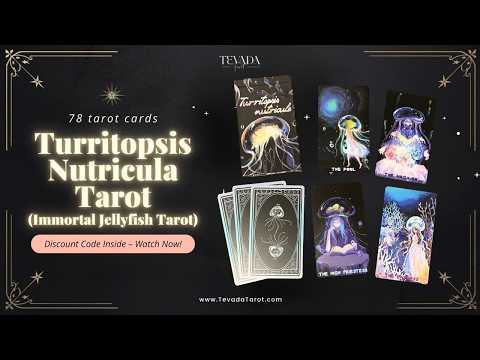 Turritopsis Nutricula Tarot (Immortal Jellyfish Tarot)