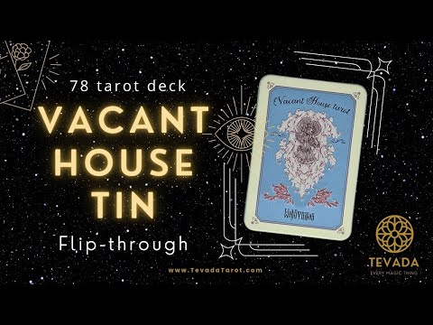 Vacant House Tarot Tin Box