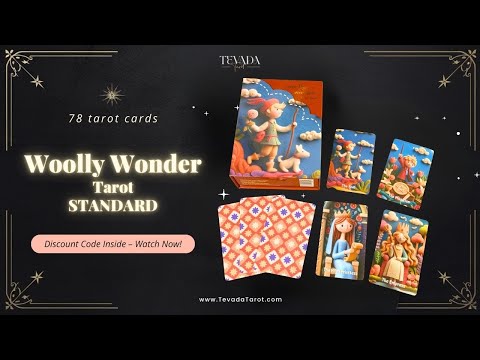 【Expédié avant le 20 février】Woolly Wonder Tarot Deck STANDARD Edition