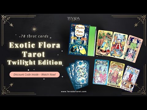【US Only】Exotic Flora Tarot Twilight Edition