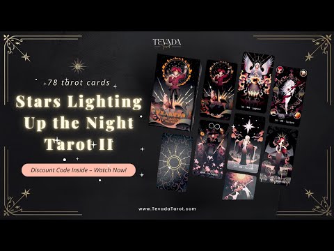 Estrellas iluminando la noche Tarot II